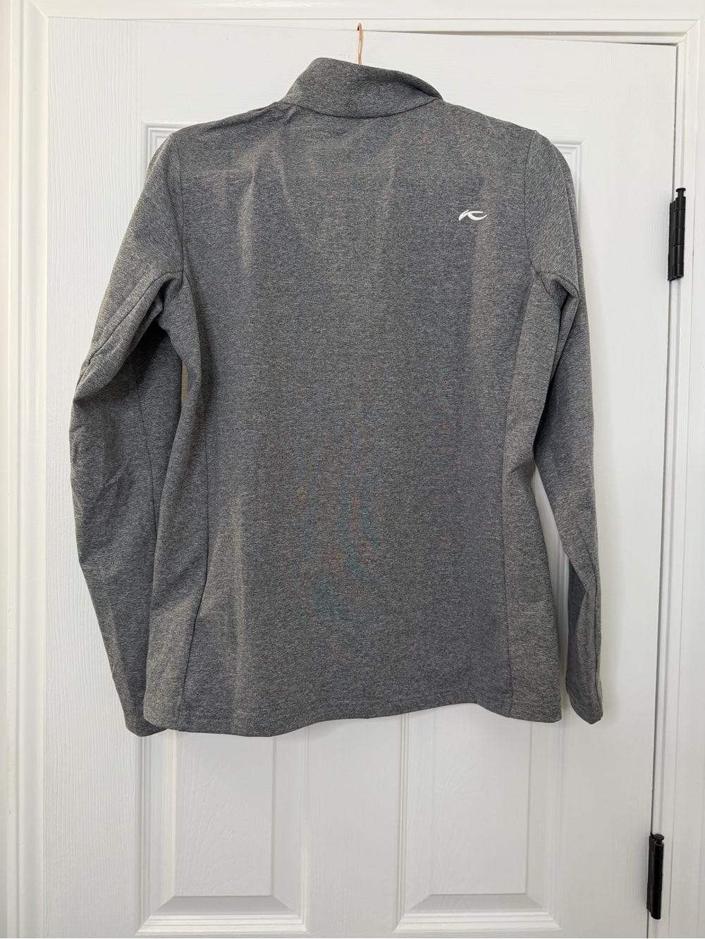 Women's Gray Hooded Utility Jacket by KJUS- Lightweight Zip Front - Picture 12 of 15